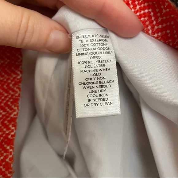 LOFT Striped Skirt - Picture 7 of 7